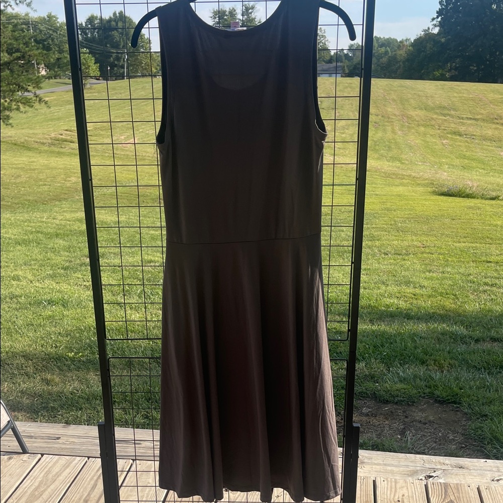 Casual Sleeveless grey Dress